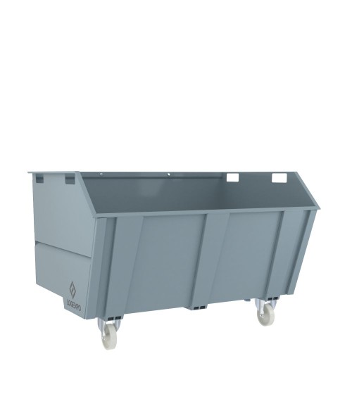 CONTENITORE PER ROTTAMI E RIFIUTI con benna ribaltabile da 1600 Litri