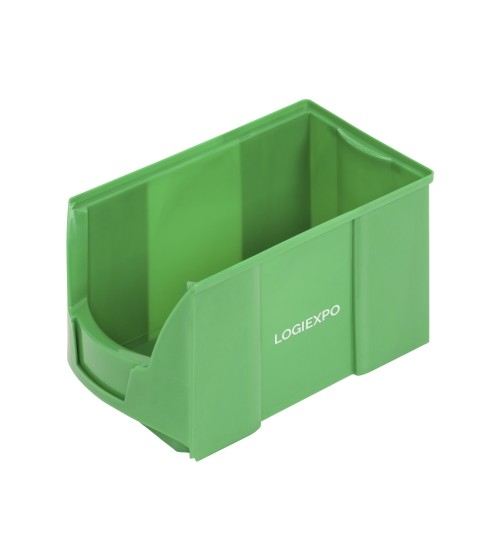 CONTENITORE BOCCA DI LUPO mm 210(L) x 360(P) x 201(H) con becco inclinato