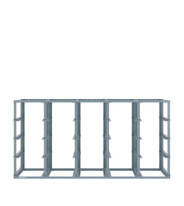 SCAFFALE MONOBLOCCO VUOTO predisposto per 20 contenitori e cassette 2