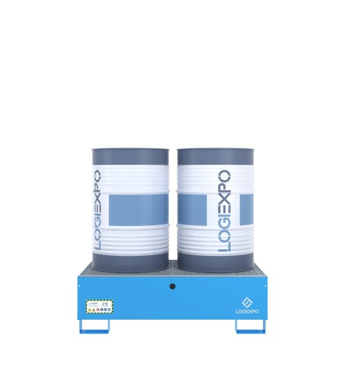 VASCA DI CONTENIMENTO per 2 FUSTI da 200 litri