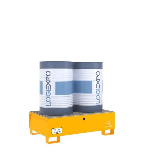 VASCA DI CONTENIMENTO per 2 FUSTI da 200 litri