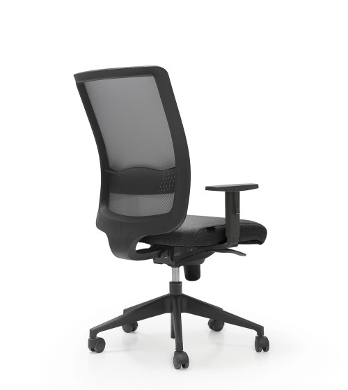 POLTRONA MANAGERIALE SCHIENALE IN RETE - Modello LK Linea FAST