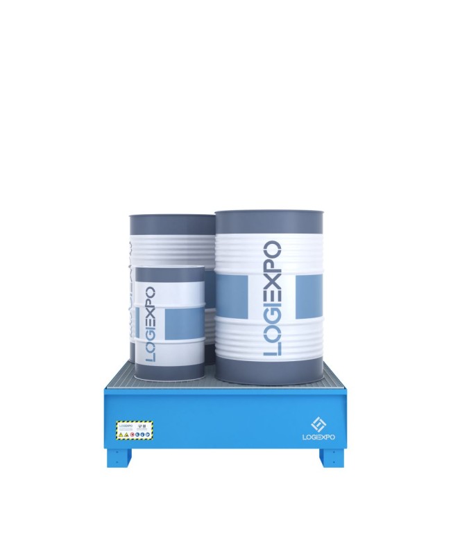 VASCA DI CONTENIMENTO per 4 FUSTI da 200 litri