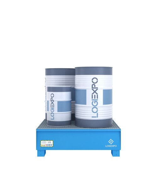 VASCA DI CONTENIMENTO per 4 FUSTI da 200 litri