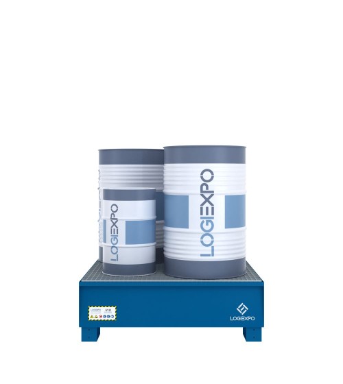 VASCA DI CONTENIMENTO per 4 FUSTI da 200 litri