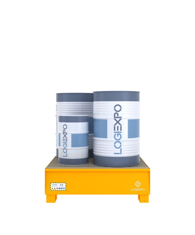 VASCA DI CONTENIMENTO per 4 FUSTI da 200 litri