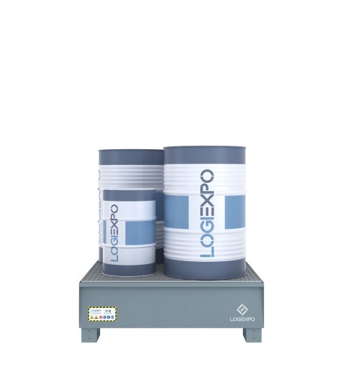 VASCA DI CONTENIMENTO per 4 FUSTI da 200 litri