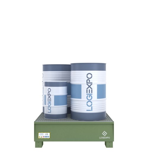 VASCA DI CONTENIMENTO per 4 FUSTI da 200 litri