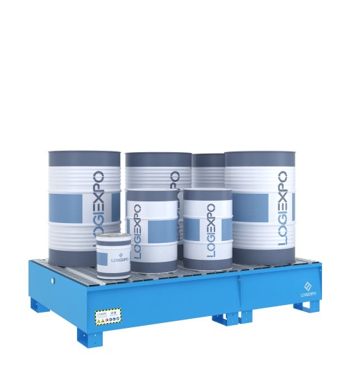 VASCA DI RACCOLTA per 6 Fusti da 200 litri