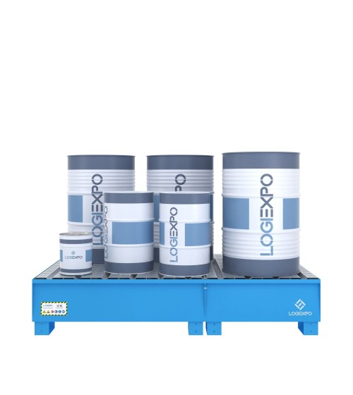 VASCA DI RACCOLTA per 6 Fusti da 200 litri