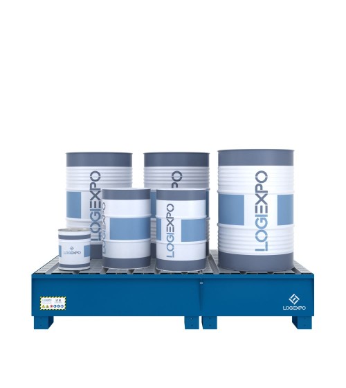 VASCA DI RACCOLTA per 6 Fusti da 200 litri