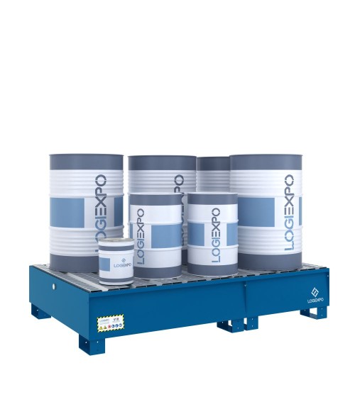 VASCA DI RACCOLTA per 6 Fusti da 200 litri