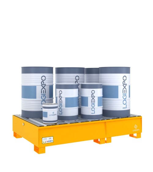 VASCA DI RACCOLTA per 6 Fusti da 200 litri