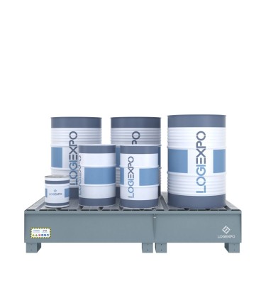 VASCA DI RACCOLTA per 6 Fusti da 200 litri 2