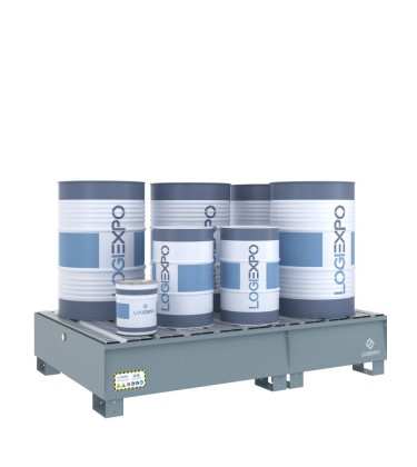 VASCA DI RACCOLTA per 6 Fusti da 200 litri