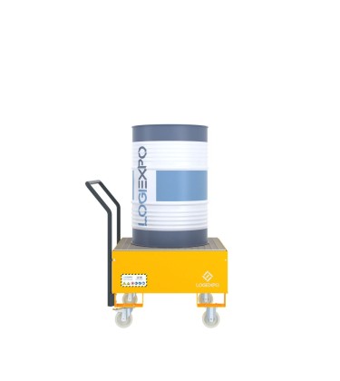 CARRELLO CON VASCA per 1 Fusto da 200 litri 2