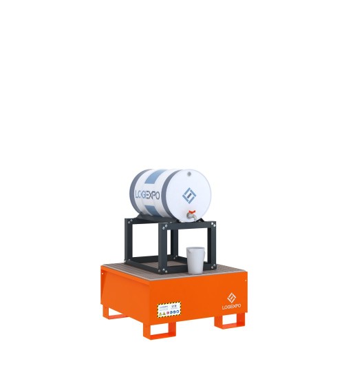 VASCA DI RACCOLTA E TRAVASO per 1 Fusto da 60 litri