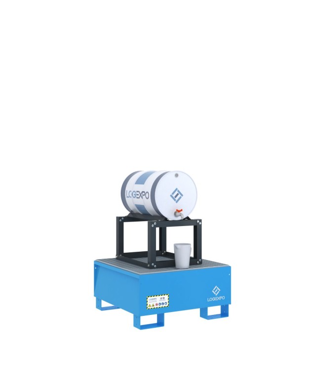 VASCA DI RACCOLTA E TRAVASO per 1 Fusto da 60 litri