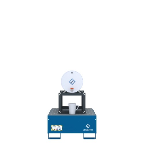 VASCA DI RACCOLTA E TRAVASO per 1 Fusto da 60 litri