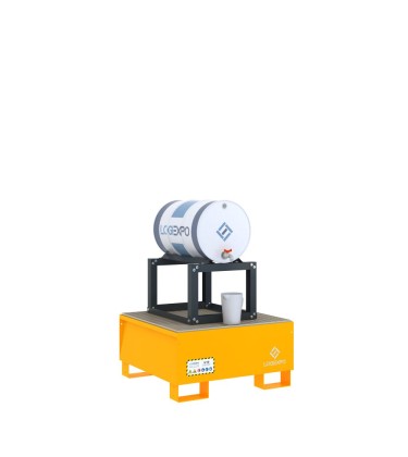 VASCA DI RACCOLTA E TRAVASO per 1 Fusto da 60 litri