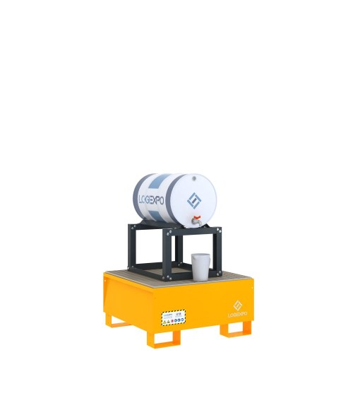 VASCA DI RACCOLTA E TRAVASO per 1 Fusto da 60 litri