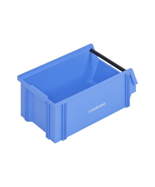 CASSETTA BOCCA DI LUPO IN POLIPROPILENE mm 200x350x145 con barra