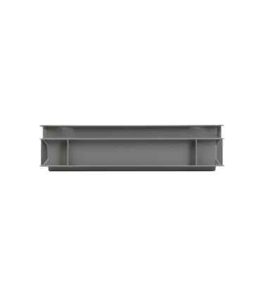 Contenitore Euro impilabile 400x300x100h in PP riciclato al 50% 2