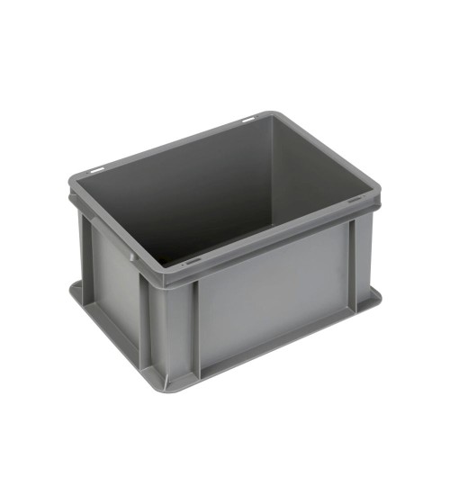 Contenitore Euro impilabile 400x300x220h in PP riciclato al 50%