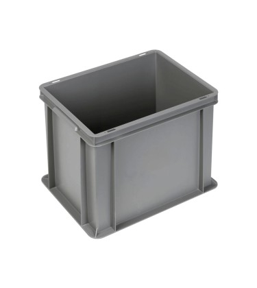 Contenitore Euro impilabile 400x300x320h in PP riciclato al 50%