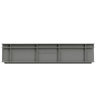 Contenitore Euro impilabile 600x400x130h in PP riciclato al 50% 2