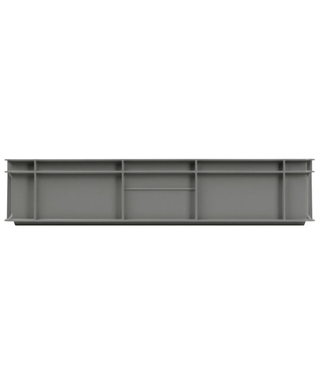 Cassetta Euro 600x400x130h vista sul fianco 600 mm