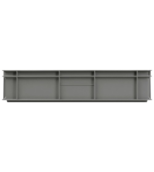 Cassetta Euro 600x400x130h vista sul fianco 600 mm