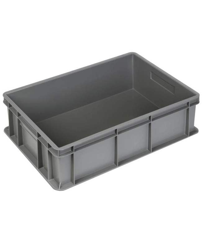 Contenitore Euro impilabile 600x400x170h in PP riciclato al 50%