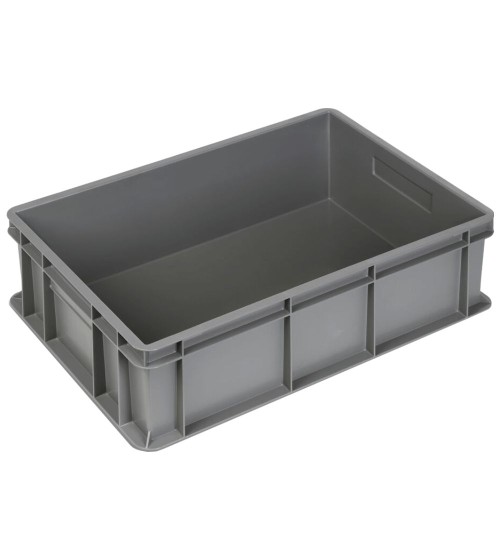 Contenitore Euro impilabile 600x400x170h in PP riciclato al 50%
