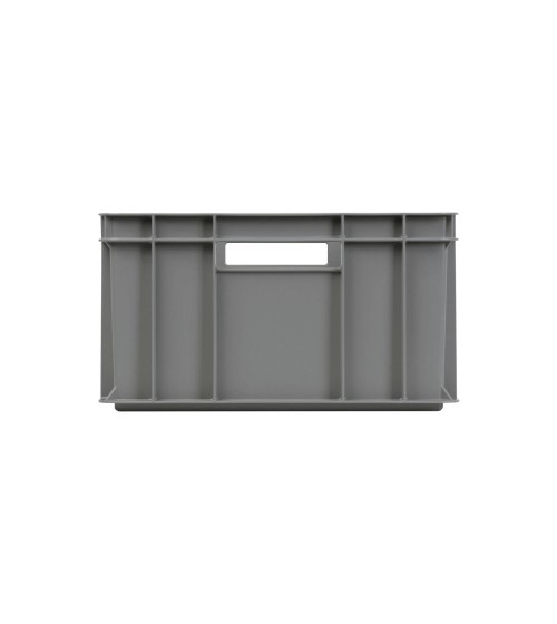 Contenitore Euro 600x400x220h con maniglie passanti sul lato 400 mm