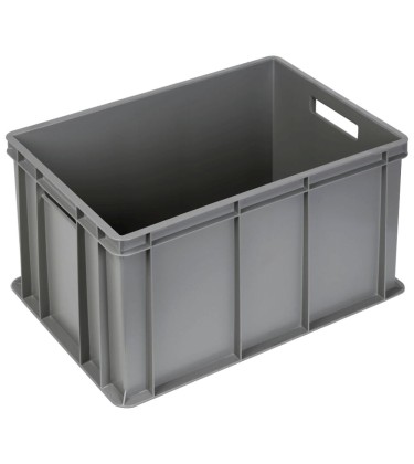 Contenitore Euro impilabile 600x400x320h in PP riciclato al 50%