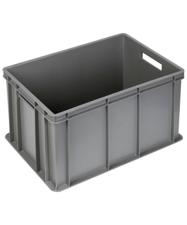 Contenitore Euro impilabile 600x400x320h in PP riciclato al 50%