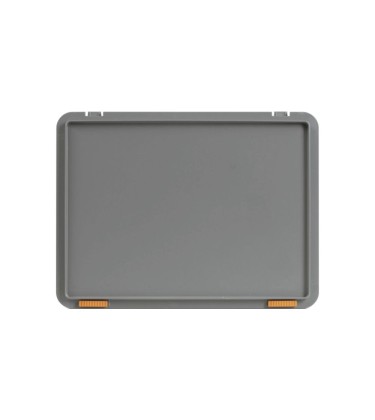 Coperchio con chiusura 400x300 per Contenitore Euro in PP riciclato al 50% 2