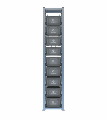 Scaffale 9 cassette Euro 400x300x170h | H2000 2