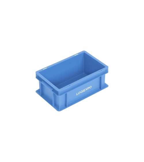 CONTENITORE 300x200x120h a norma europea accatastabile su euro pallet