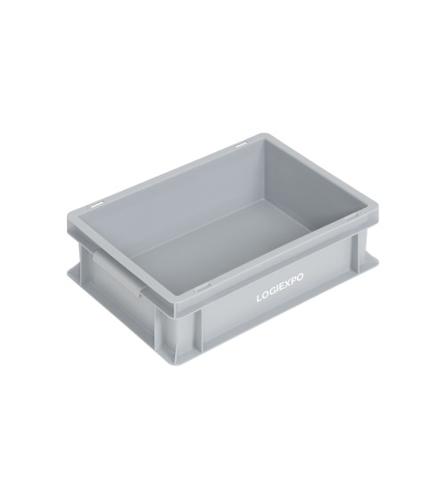 CASSETTA EUROBOX IN PLASTICA 400x300x120h Impilabile