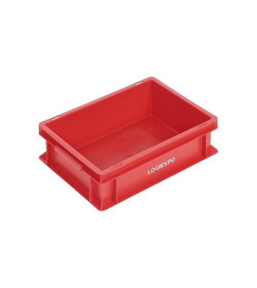 CASSETTA EUROBOX IN PLASTICA 400x300x120h Impilabile