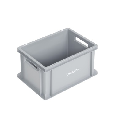 CONTENITORE EUROBOX IMPILABILE 400x300x220h in Polipropilene