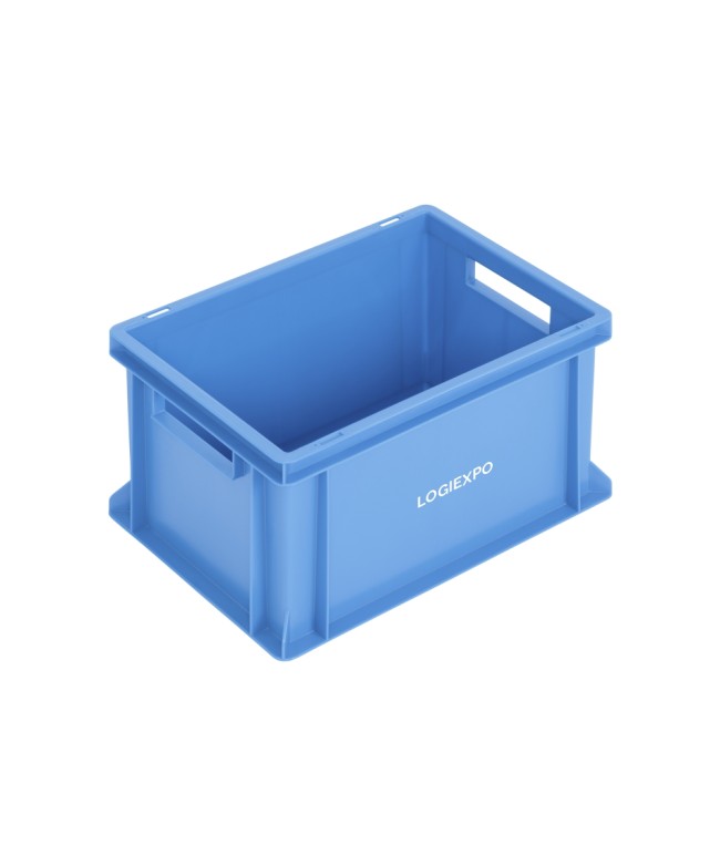 CONTENITORE EUROBOX IMPILABILE 400x300x220h in Polipropilene