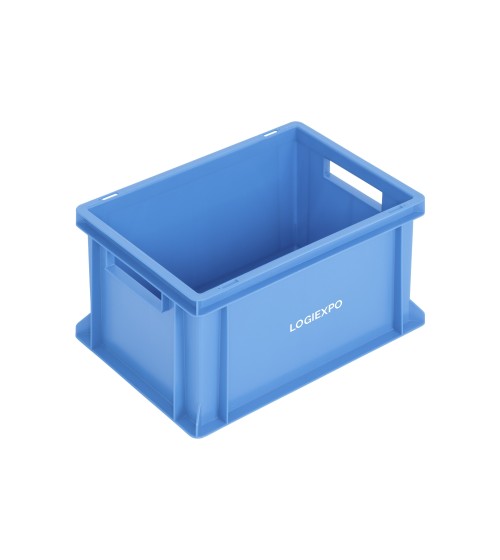 CONTENITORE EUROBOX IMPILABILE 400x300x220h in Polipropilene
