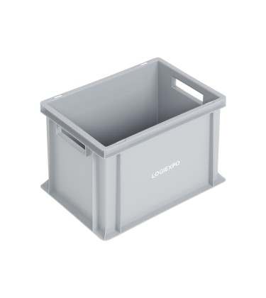 CONTENITORE EURO BOX IMPILABILE 400x300x270h in Polipropilene