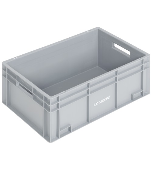 EURO-CASSETTA IN PLASTICA 600x400x236h - Sovrapponibile ad incastro