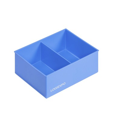 BACINELLA SOVRAPPONIBILE PER MINUTERIE 170x137x65h con 2 scomparti