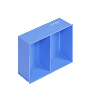 BACINELLA SOVRAPPONIBILE PER MINUTERIE 170x137x65h con 2 scomparti 2