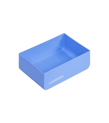 Bacinella in plastica per minuterie mm 111x153x52h con vano unico